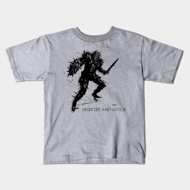 Knight of Thorns Kids T-Shirt by WOVENPIXLS